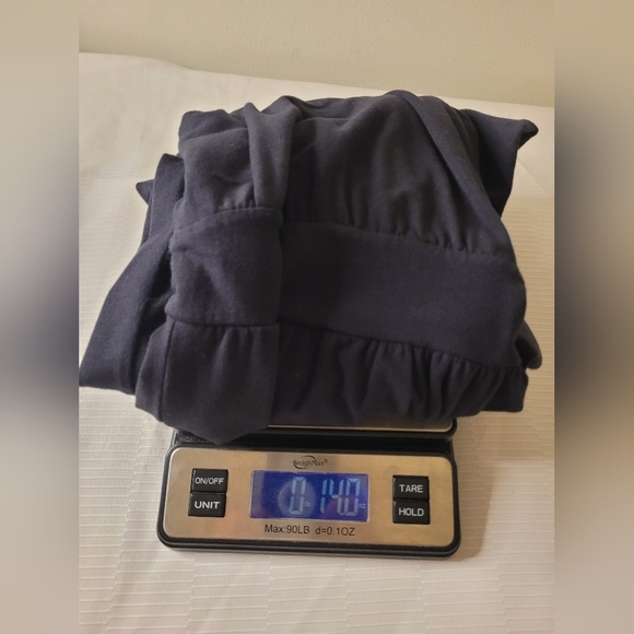 Garnet Hill Black Jersey Knit Maxi Dress sz 8 - Picture 9 of 9